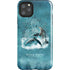 Dolphin Celtic Knot by Brigid Ashwood iPhone Cases